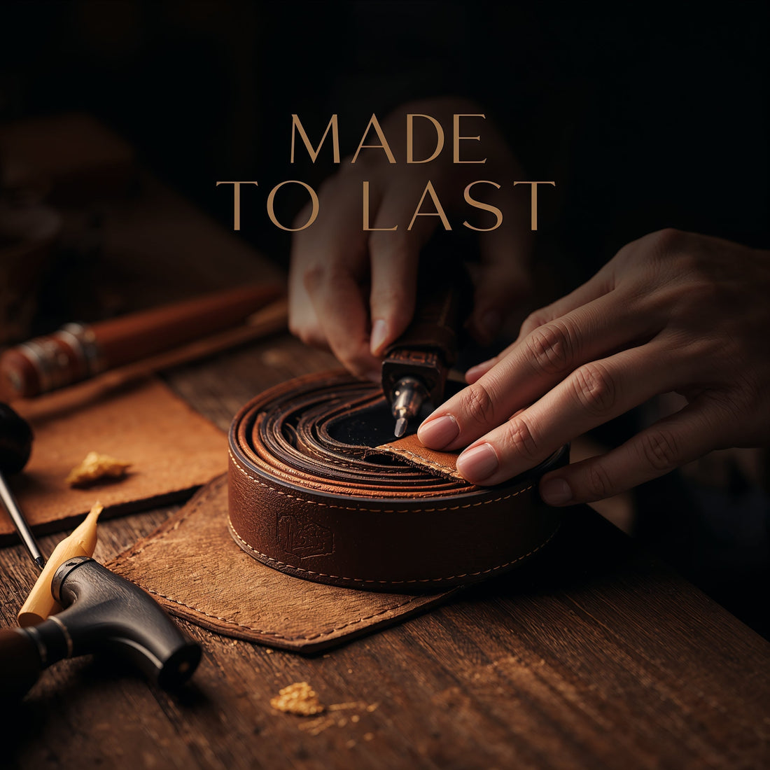 Handmade leather Wallet, Belt & Handbag