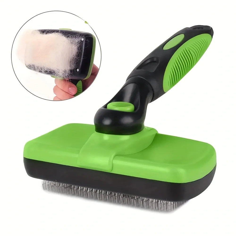 Pet Self-Cleaning Grooming Brush