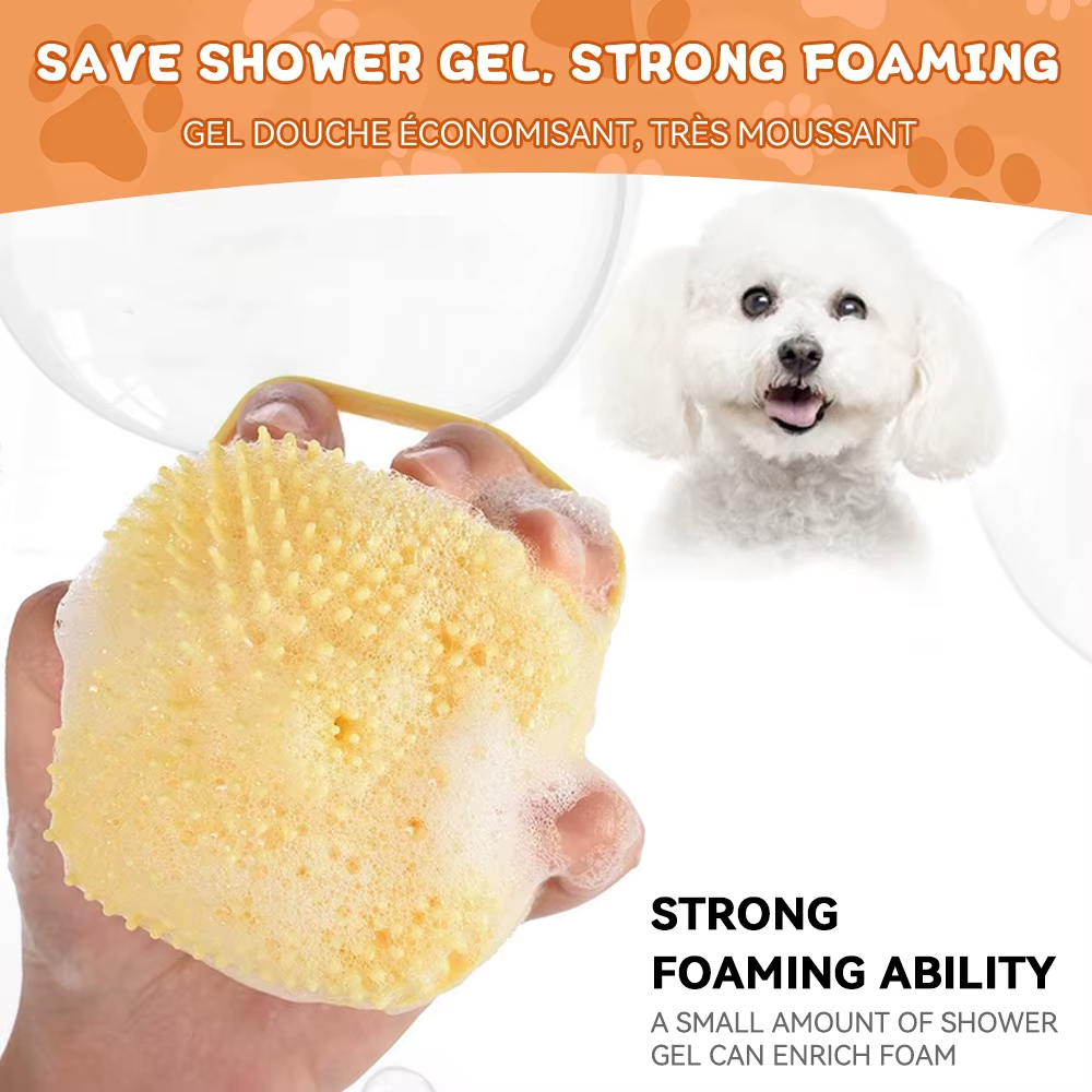 Pet Bath Shampoo Brush