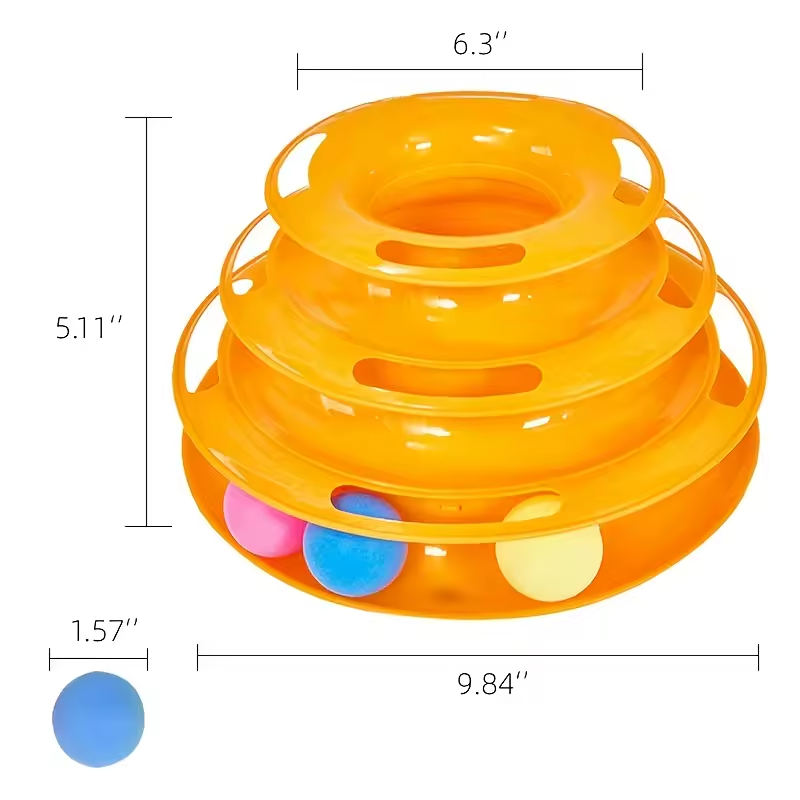 Cat Track Ball Toy
