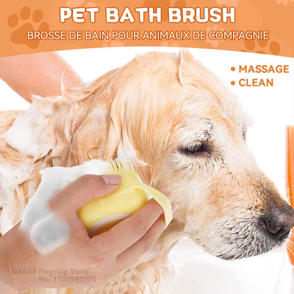 Pet Bath Shampoo Brush