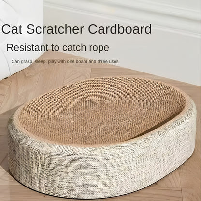 Oval Cat Scratching Bed