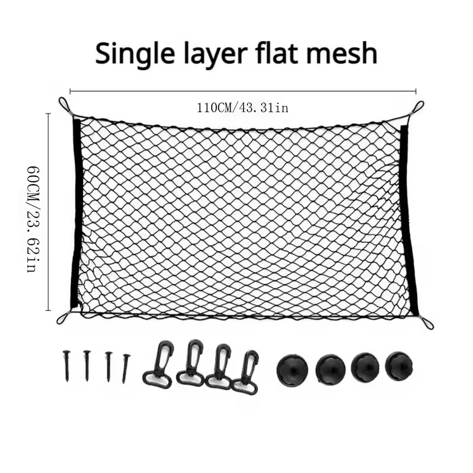 Car Trunk Dog Barrier Net