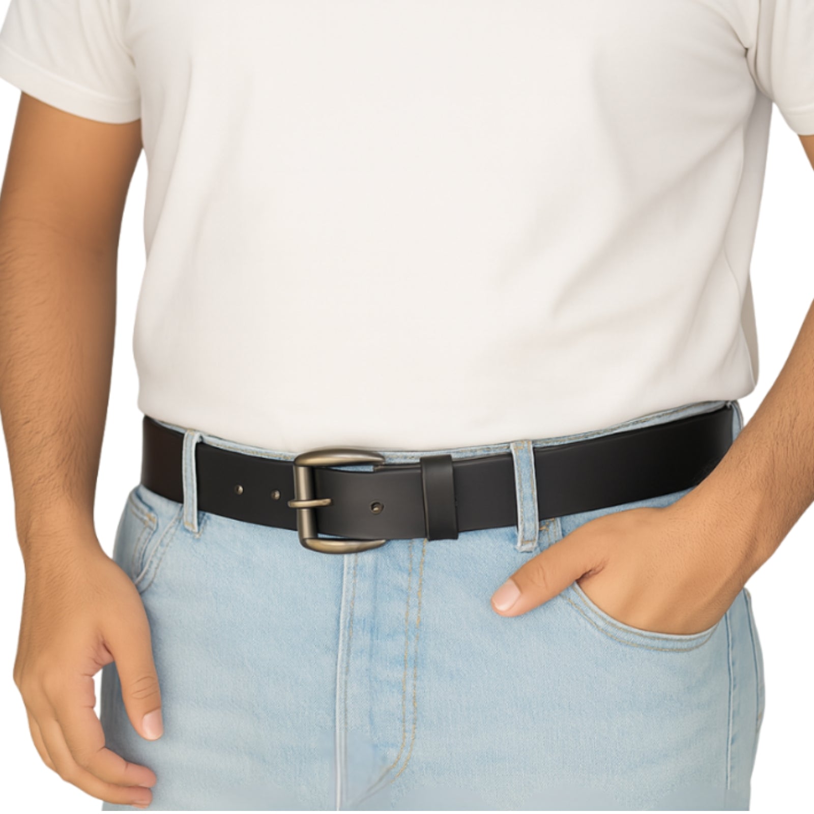 Veric Roller Buckle Belt