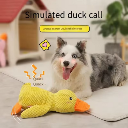 Duck Plush Dog Toy