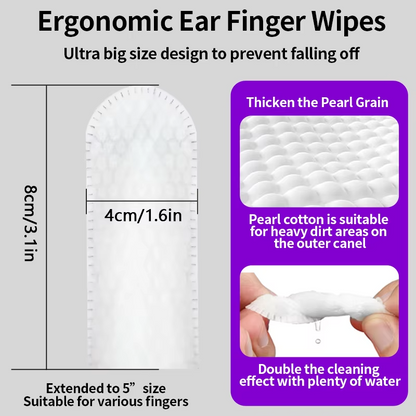 Pet Ear Cleaning Finger Wipes