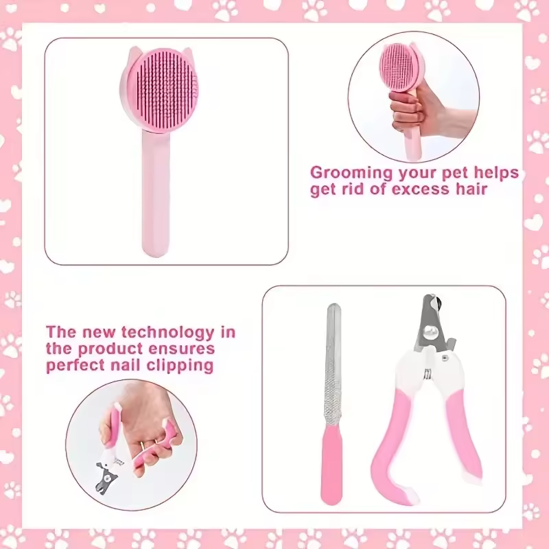 Pet Grooming Care Kit