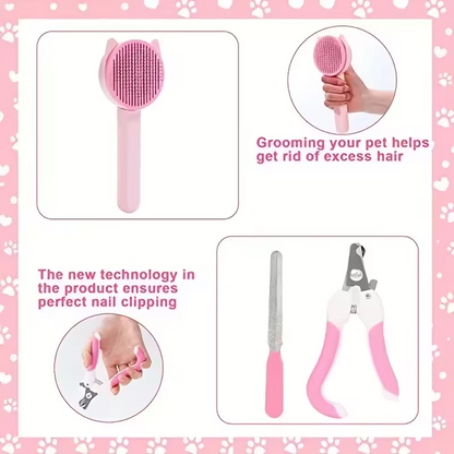 Pet Grooming Care Kit